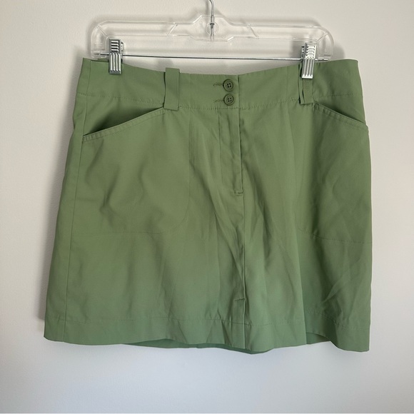 Nike Golf Green Skirt Fit Dry Size 8 Womens Athletic Skirt - Picture 1 of 7